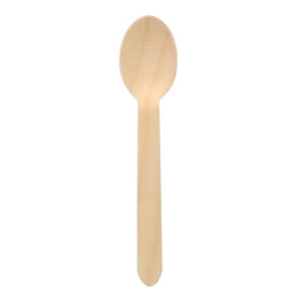 Houten Lepel Verpakt 16cm (25 stuks)