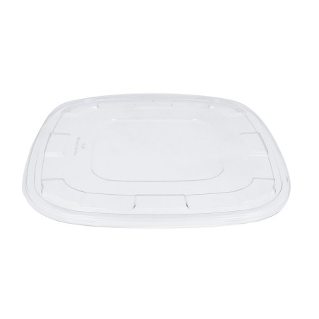 Plastic Deksel rPET Transparant 13x13cm (50 Stuks)