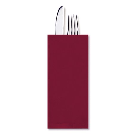 Enveloppe Bestekhouder met Servet Bordeaux 11x25cm (100 stuks)