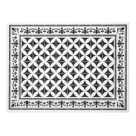 Papieren Placemats 30x40cm "Alhambra" Zwart 50g/m² (1000 Stuks)