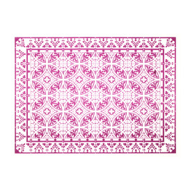 Papieren Placemats 30x40cm "Alhambra" Purper 50g/m² (1000 Stuks)