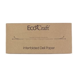 Vetvrij Inpakpapier Kraft in Dispenser 30,5x27cm (500 Stuks)