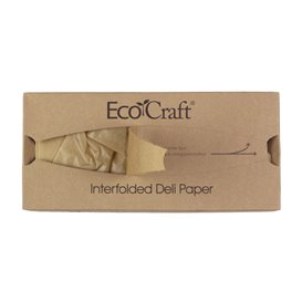 Vetvrij Inpakpapier Kraft in Dispenser 30,5x27cm (500 Stuks)