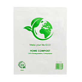 Plastic zak Block 100% Home Compost 25x37cm (3.000 stuks)