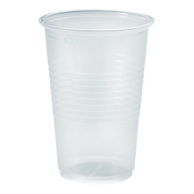 Plastic PP beker transparant 230ml Ø7,0cm (100 stuks) 