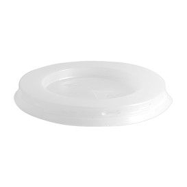 Plastic Deksel PS Ø7,7cm voor beker 300ml (1.000 stuks)