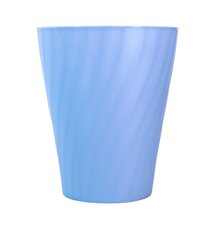 Plastic PP beker "X-Table" paars 320ml (8 stuks) 