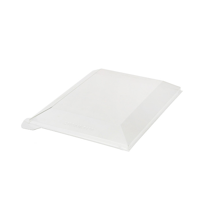 Plastic PET Deksel transparant 13x13cm (25 stuks) 