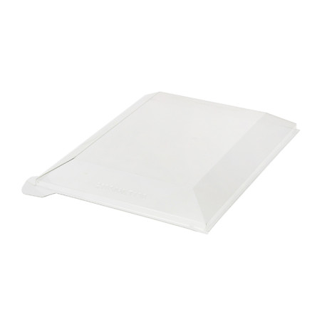 Plastic PET Deksel transparant 13x13cm (100 stuks)