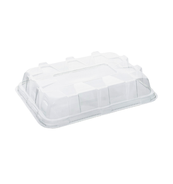 Plastic Deksel voor dienblad transparant 35x24cm (25 stuks) 