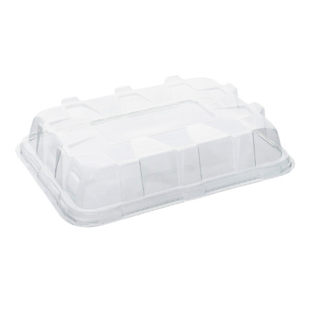 Plastic Deksel voor dienblad transparant 35x24cm (25 stuks) 