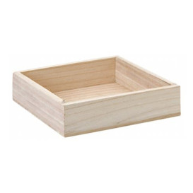 Houten Etalerende Box 37x21x5cm (16 stuks)