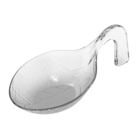 Herbruikbaar Proeving Lepel PS Kristal "Clofofilla" transparant 9,8cm (30 stuks) 