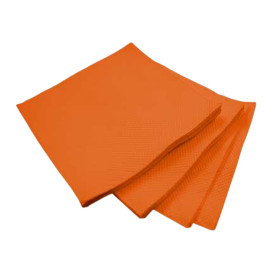 Papieren servet Micropunt oranje 20x20cm 2C (2.400 stuks)