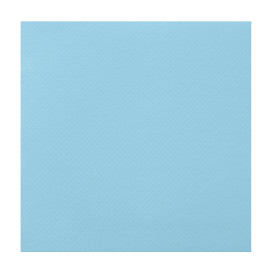 Papieren servet lichtblauw 25x2cm (50 stuks) 