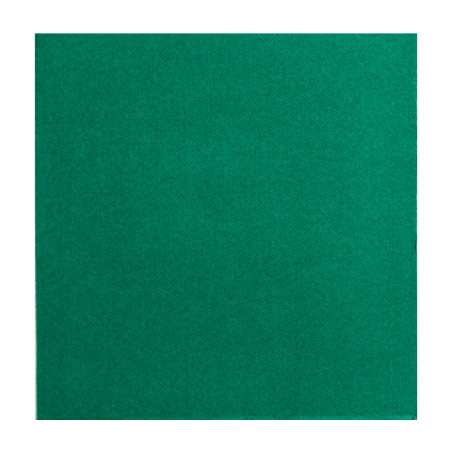 Papieren servet dubbel punt groen 2C 33x33cm (1.200 stuks)