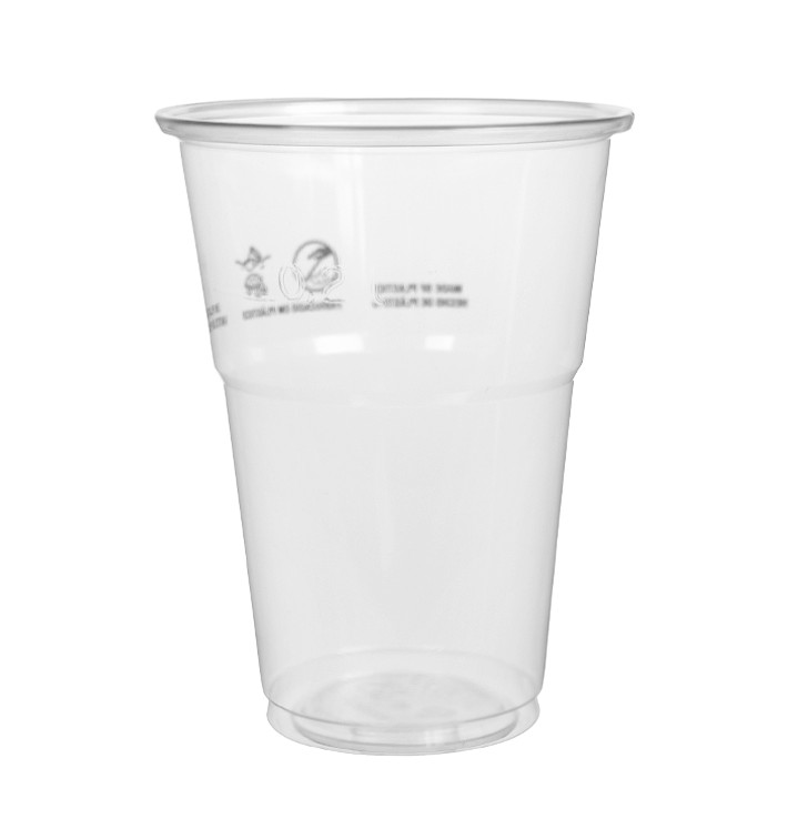 Plastic PP beker transparant 300 ml (100 stuks) 