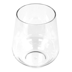 Plastic glas Tritan "Elegance" Herbruikbaar transparant 390ml (6 stuks)