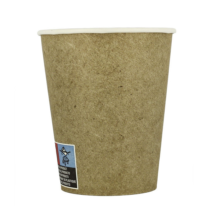 Papieren beker Eco-Vriendelijk-Vriendelijk Kraft 6Oz/180ml Ø7,0cm (3000 stuks)