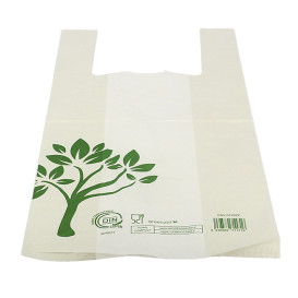 Hemddraagtassen Home Compost “Be Eco!” 35x45cm (100 stuks) 