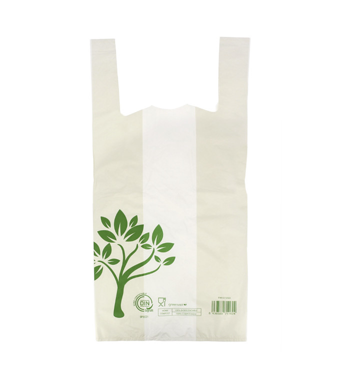 Hemddraagtassen Home Compost “Be Eco!” 50x60cm (100 stuks) 