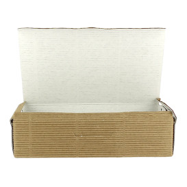 Papier bakkerij doos kraft 17x10x4,2cm 500g (100 stuks)