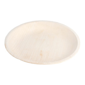 Palm blad bord Rond vormig 18 cm (200 stuks)