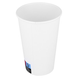 Papieren beker wit ECO 16Oz/480ml Ø9cm (1.000 Stuks)