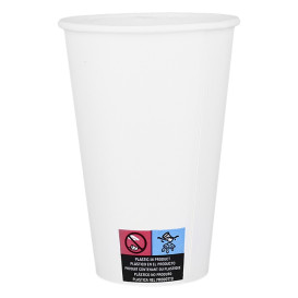 Papieren beker wit ECO 12Oz/360ml Ø8cm (100 Stuks)