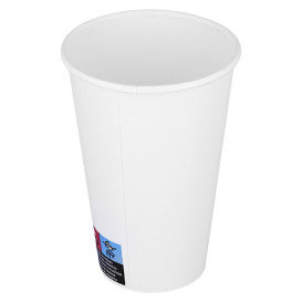 Papieren beker wit ECO 12Oz/360ml Ø8cm (100 Stuks)