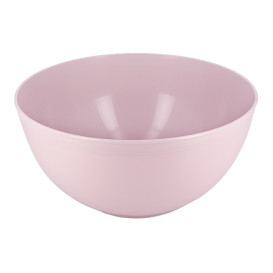 Herbruikbare duurzame PP Mineral Roze 3,35l schaal Ø23,5cm (20 Stuks)