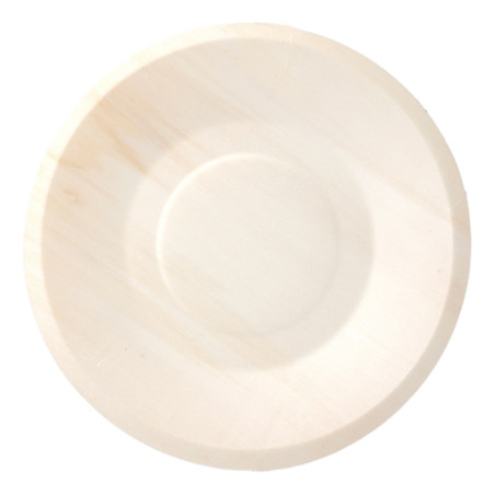 Houten schaal Rond vormig 19cm (200 stuks) 