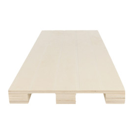 Houten mini Pallet Bediening Platter 40x15x2cm (20 stuks)