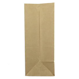 Papieren zak zonder handvat kraft 50g/m² 22+12x30cm (1000 stuks)