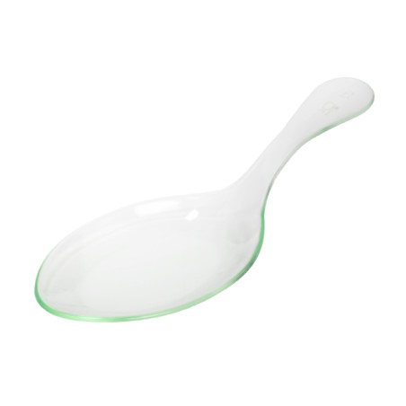 Plastic Proeving lepel PS "Water groen" 10,3cm (144 stuks)