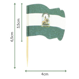 enalusië Vlag vleespennen 6,5cm (14400 stuks)