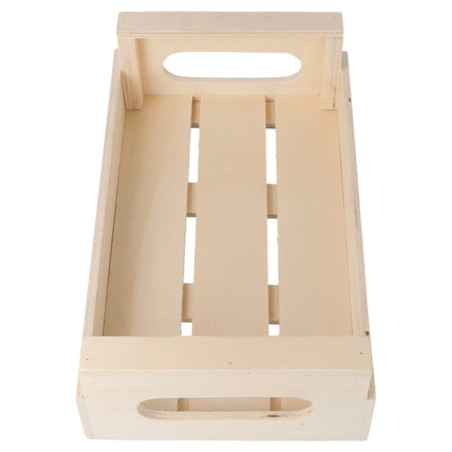 Houten Etalerende Box met Hendel 20,5x12,5x6,5cm (20 stuks)