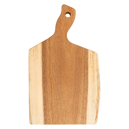 Houten bediening schotel met Hendel 35,5x23x1,9cm (1 stuk) 