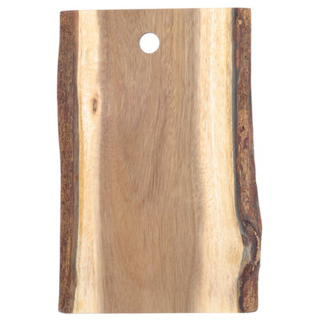 Houten bediening schotel Rechthoekige vorm 30,5x20,3x1,9cm (8 stuks)