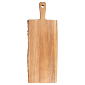 Houten bediening schotel met Hendel 56x20,3x1,9cm (1 stuk) 