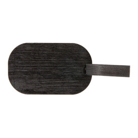 Bamboe mini-schop dienblad zwart "Tapas" 8x5 cm (100 stuks) 