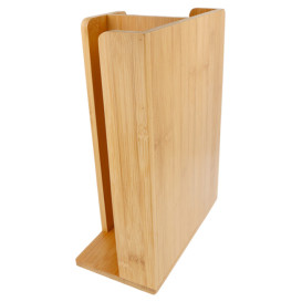 Bamboe beker met Deksel organisator 23x12x30cm (8 stuks)