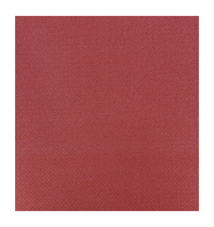 Papieren tafelkleed rol rood 1x100m. 40g (6 stuks)