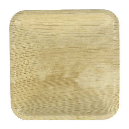 Palmblad bord Vierkant 15x15cm (25 stuks) 