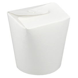 Papieren Take-Out Container 100% ECO Wit 16Oz/480ml (500 stuks)