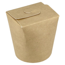 Papieren Take-Out Container 100% ECO Kraft 16Oz/480ml (500 stuks)