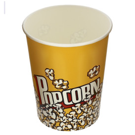 Papieren Popcorn doosje 960ml 11,4x8,9x14cm (25 stuks)