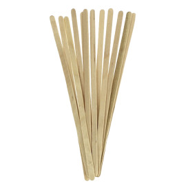 Houten koffie roerstaafje Naturel 14cm (10000 stuks)