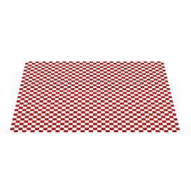 Graspapier inpakvellen rood 28x33cm (4000 stuks)