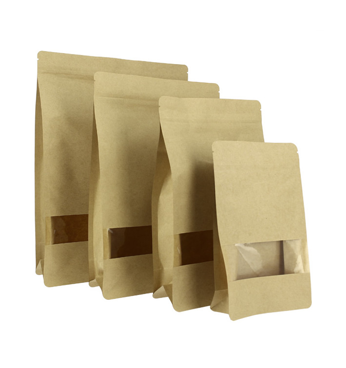 Paper bag stable rectangular bottom